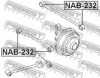 NISSA 551214M700 Control Arm-/Trailing Arm Bush